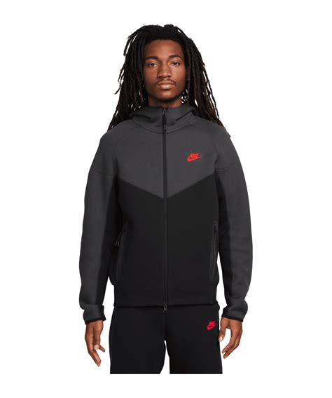 nike ajcke schwarz|nike tech fleece bekleidung.